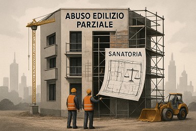 abuso edilizio parziale quando