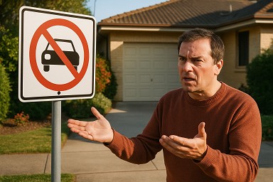 I rischi per cartello passo carrabile