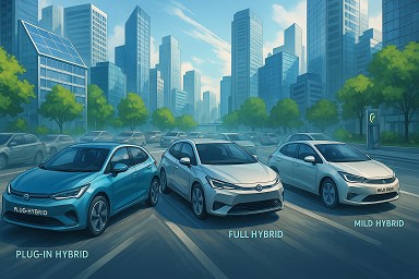 Modelli city car ibride in uscita