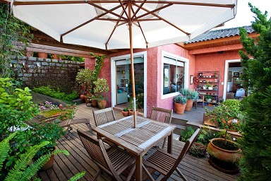 ampliare casa sfruttando giardino