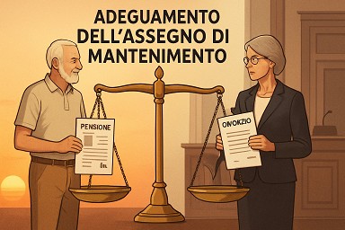 assegno mantenimento marito pensione