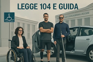 Patente con la legge 104