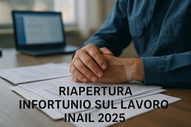 Infortunio sul lavoro Inail nel 2024