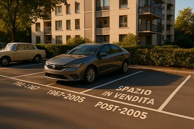 Parcheggio auto in condominio