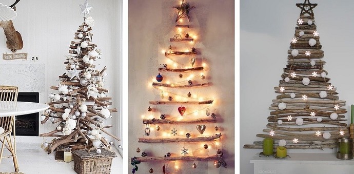 10 idee per alberi di Natale particolari