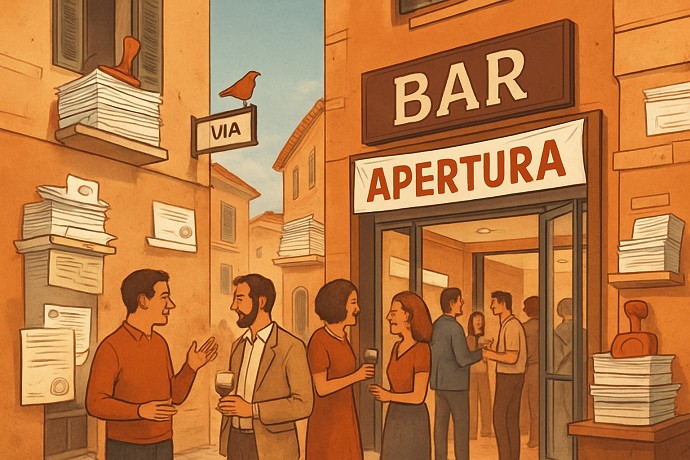 Aprire un bar, permessi e licenze 2025 n
