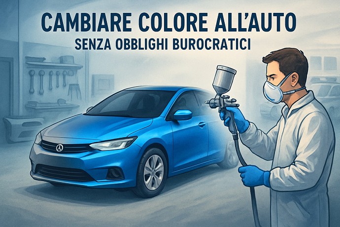 Cambio colore auto sul libretto: tutte l