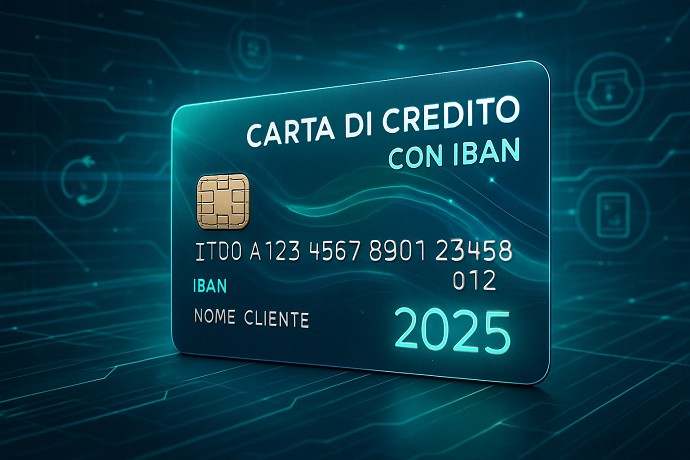Carte di credito con Iban disponibili ne