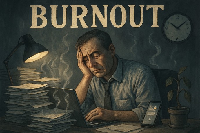 Che cos' il burnout sul lavoro, qua