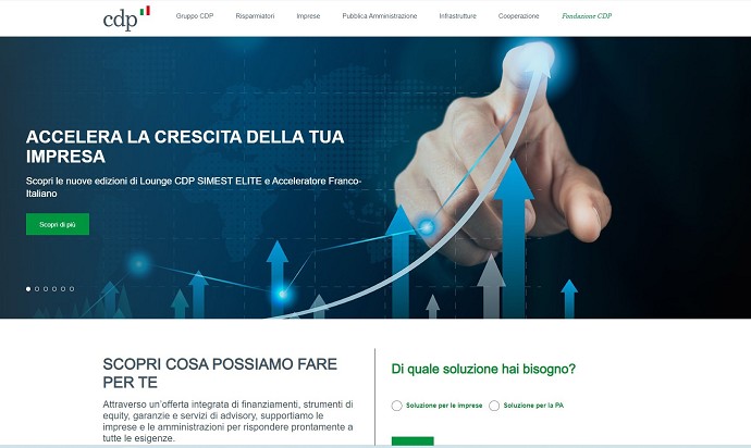 Che cosa  la Cassa Depositi e Prestiti,