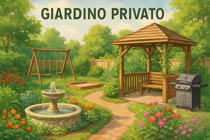 Che cosa si pu costruire in un giardino