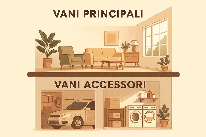 Che cosa sono i vani accessori diretti e