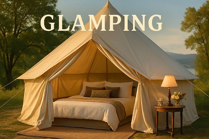 Che cos' il glamping, la tendenza v