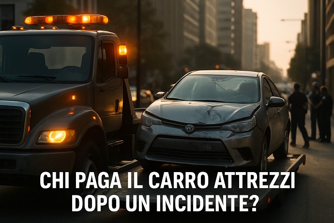 Chi paga il carro attrezzi in caso di in