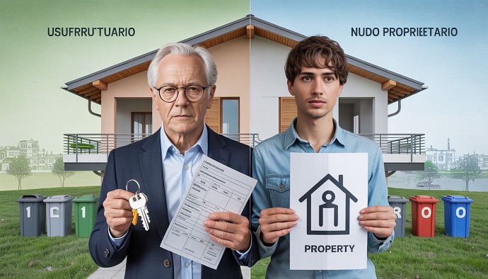 Chi paga la Tari 2025 in caso di usufrut
