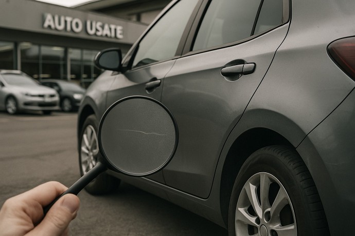 Come capire se un'auto ha avuto inci