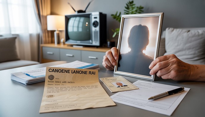 Come fare a disdire Canone Rai per deces