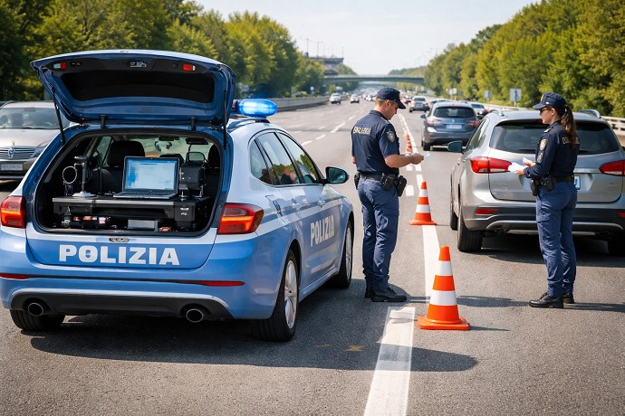 Come funzionano i controlli della Polizi