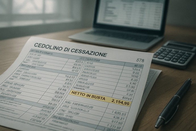 Come  l'ultima busta paga dopo il licen