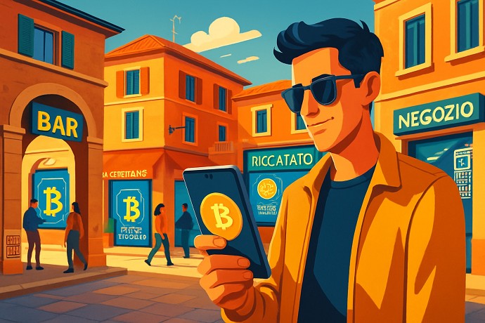 Come posso spendere Bitcoin in Italia se