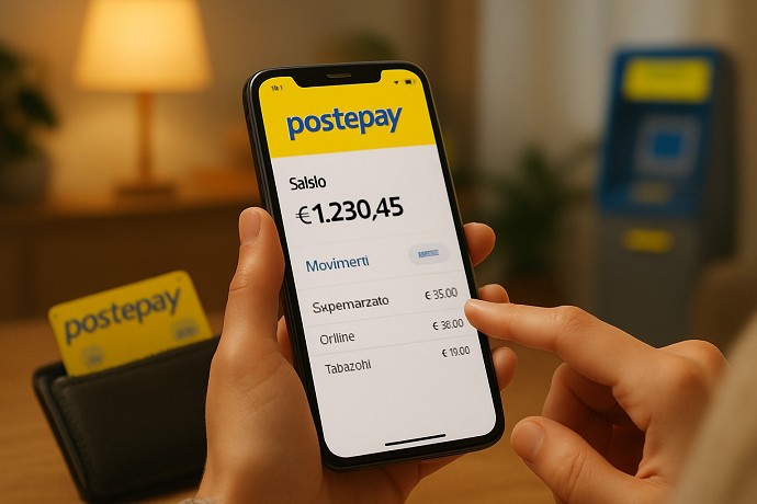 Come ricaricare la PostePay e controllar