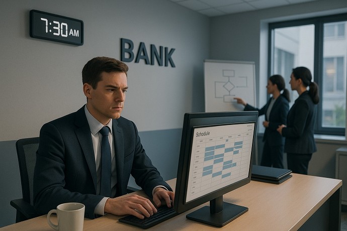 Contratto bancario 2025 orari, turni e p