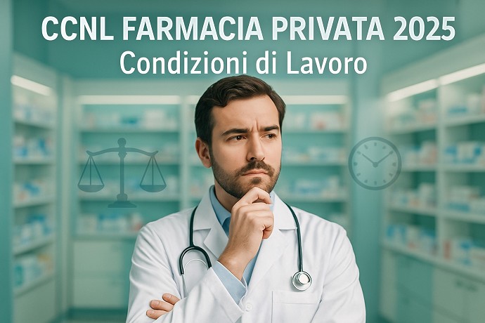 Contratto e CCNL farmacia privata 2025 s