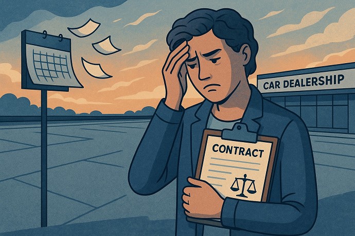 Cosa fare se l'auto nuova comprata n