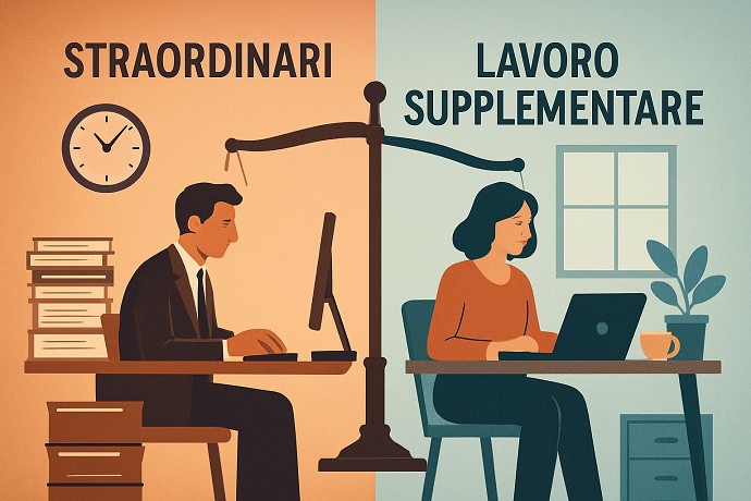 Differenza tra straordinari e lavoro sup