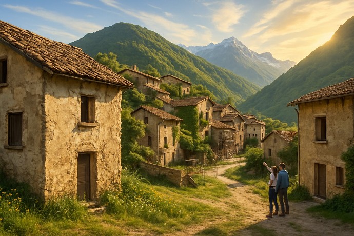 Dove comprare una casa ad 1 euro in mont