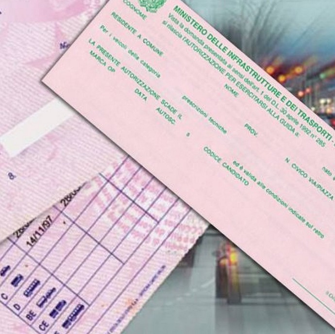 Foglio rosa, si pu guidare da soli o no