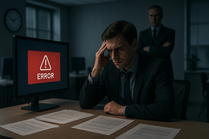In quali casi per un errore sul lavoro s