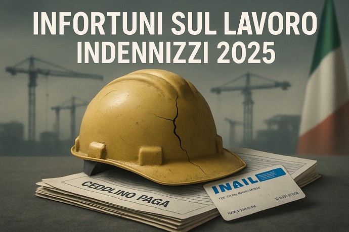 Infortunio sul lavoro 2025, quanto viene
