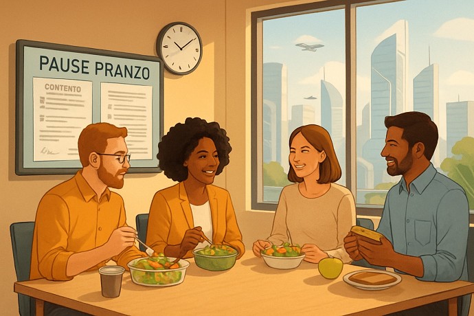 La pausa pranzo  obbligatoria? Tutti i 