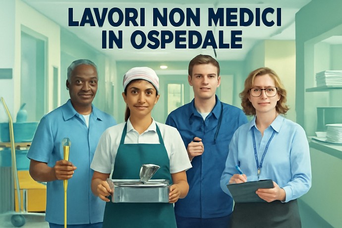 Lavorare in ospedale non essendo medici,