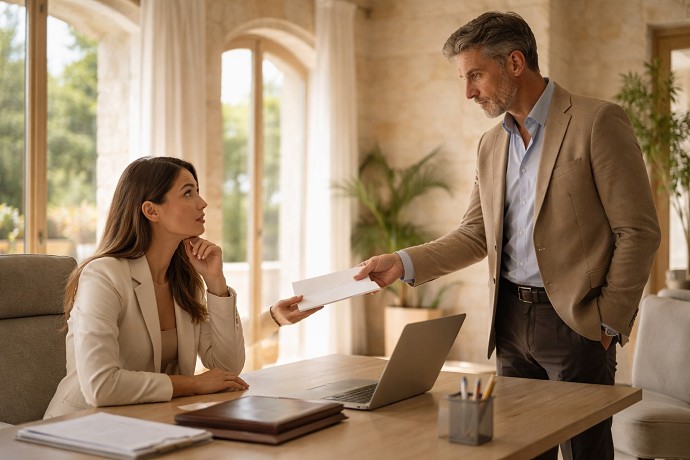 Licenziamento senza un documento scritto