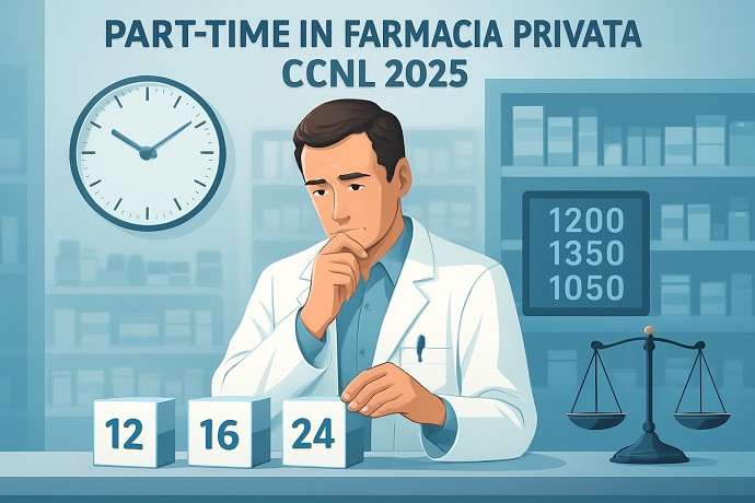 Part time Contratto farmacia privata CCN