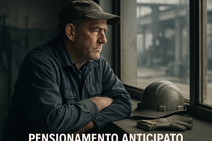 Pensione anticipata per infortuni sul la