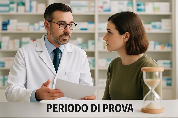 Periodo di prova contratto farmacia priv