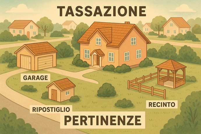Pertinenze Imu 2025, per quali si deve p