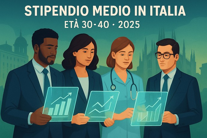 Qual  lo stipendio medio in Italia (Ral