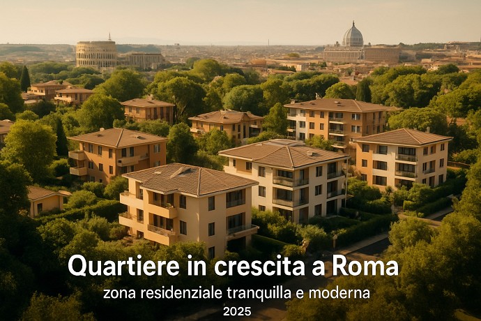 I nuovi e vecchi quartieri di Roma dove 