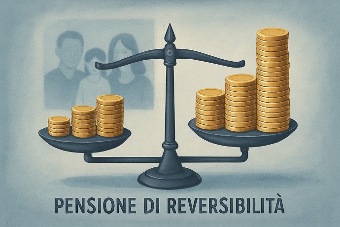 Pensione di reversibilit, quando pu ca