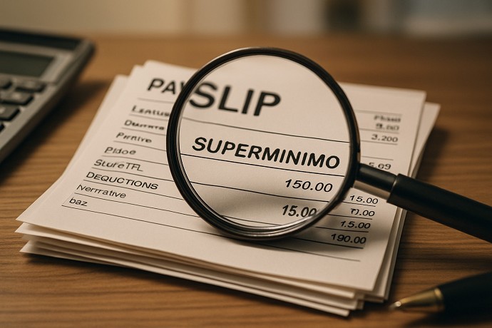 Quanto vale il superminimo in busta paga