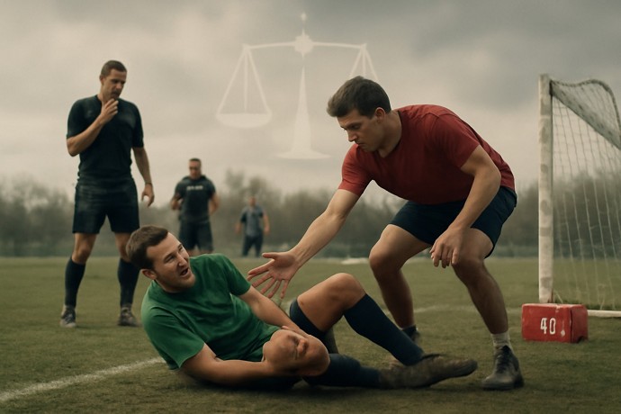 Risarcimento per infortunio sportivo e p