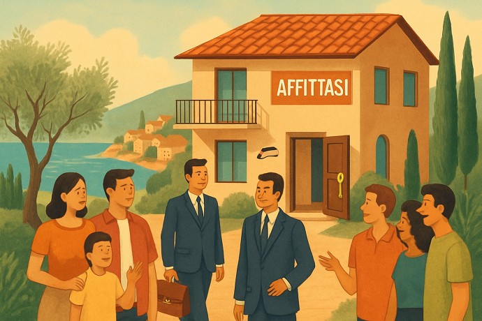 Si pu dare ad altri l'uso della casa af