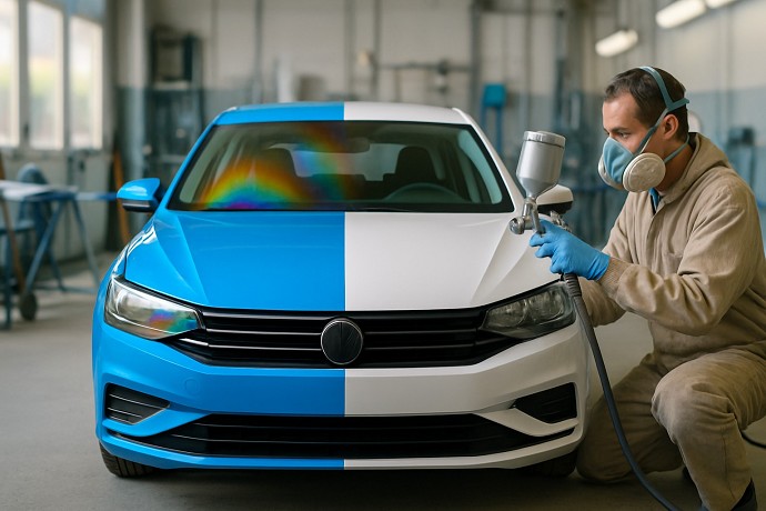 Si pu cambiare colore dell'auto o 
