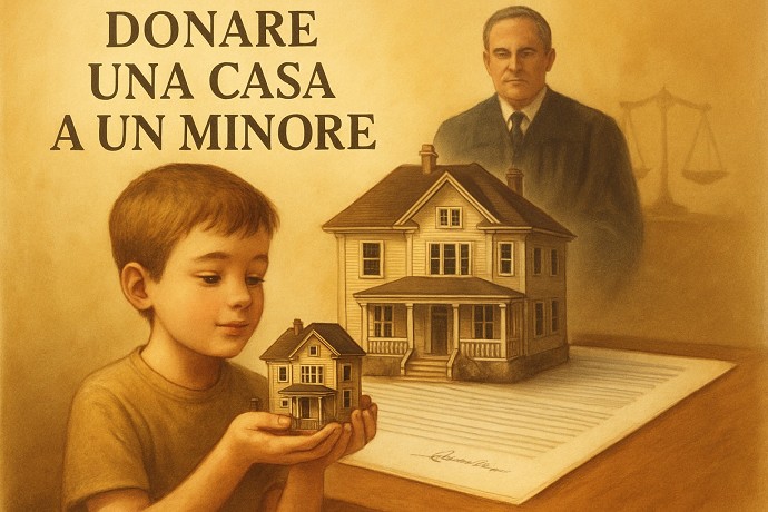 Si pu donare una casa ad un minorenne ?