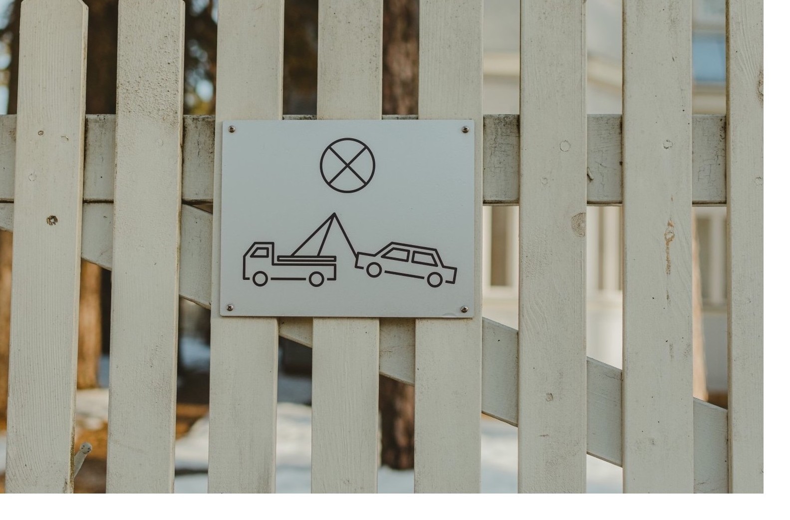 Cartello Proprietà Privata Divieto Di Parcheggio