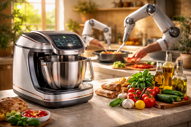 chatgtp e robot in cucina